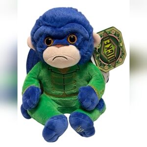 WICKED Movie CHISTERY Flying Monkey 7.5" Plush Blue Stuffed Animal Wizard Of Oz